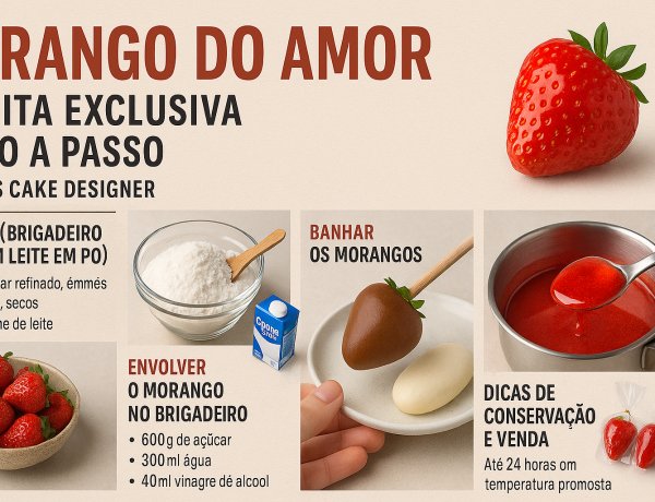 Morango do Amor: Receita Exclusiva Passo a Passo